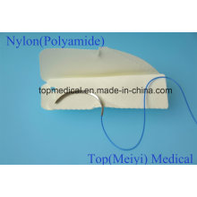 Surgical Suture with Needle - Nylon Monofilament Non Absorbable Suture